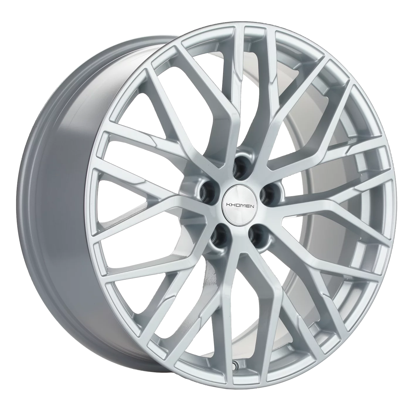 Khomen Wheels KHW2005 (Audi/VW) 8.5xR20/5x112 ET 33 Dia 66.5 Brilliant Silver