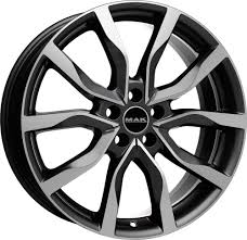 MAK Highlands 8xR19/5x120 ET 38 Dia 72.6 Gunmetal Mirror Face