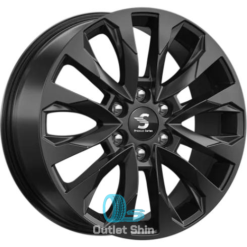 K&K KP007 8xR20/6x139.7 ET 55 Dia 100.1 Черный Матовый