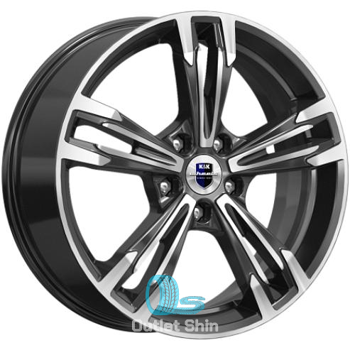 K&K Karrera Light 7xR18/5x114.3 ET 35 Dia 60.1 Алмаз черный