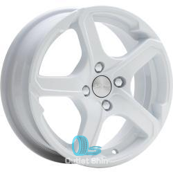 Скад Аллигатор 6xR15/4x100 ET 48 Dia 54.1 Белый