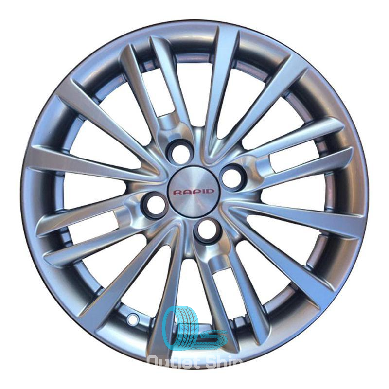 K&K Модена 6xR15/4x100 ET 48 Dia 54.1 Сильвер SK