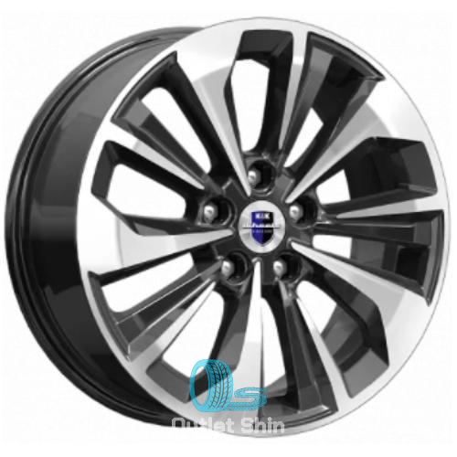 K&K Авиор 7xR17/5x108 ET 50 Dia 63.3 Алмаз черный