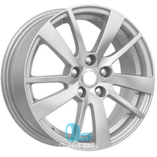 K&K КС876 6xR15/5x100 ET 40 Dia 57.1 Сильвер