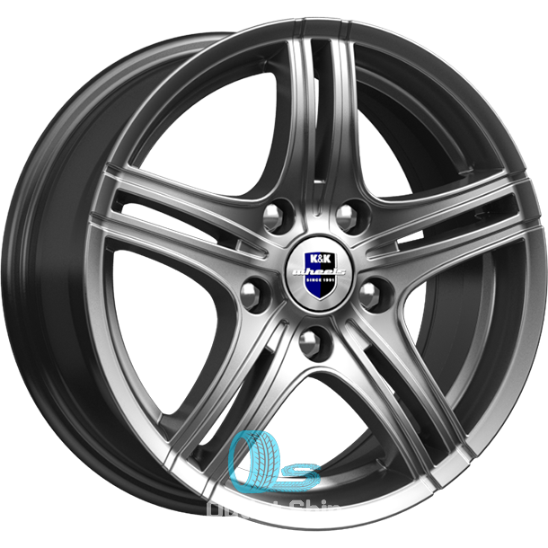 K&K Омаха 5xR13/4x98 ET 35 Dia 58.6 Дарк платинум