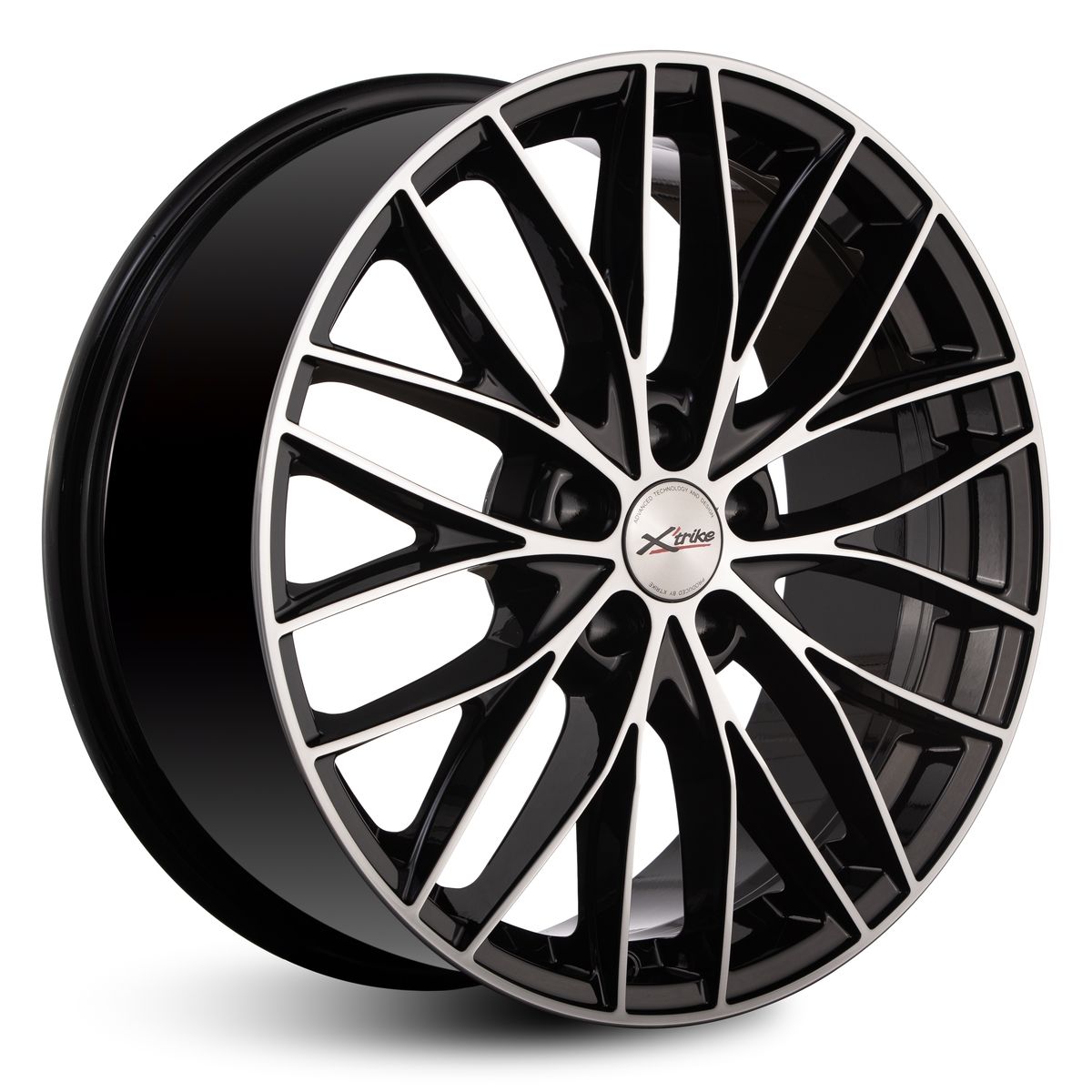 Xtrike X-130 7.5xR18/5x108 ET 50 Dia 63.35 BK/FP