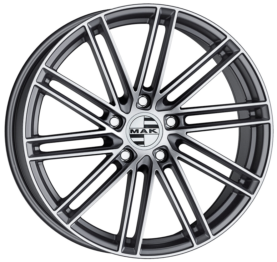 MAK Leipzig 9.5xR21/5x130 ET 46 Dia 71.6 Gunmetal Mirror Face