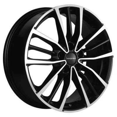 Khomen Wheels KHW1812 (Chery Tiggo 4/Tiggo 7 Pro) 7xR18/5x108 ET 33 Dia 60.1 Black-FP