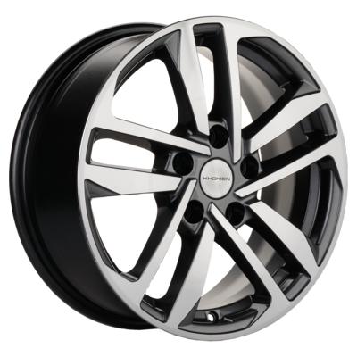 Khomen Wheels KHW1612 (Polo) 6.5xR16/5x100 ET 39 Dia 57.1 Gray-FP