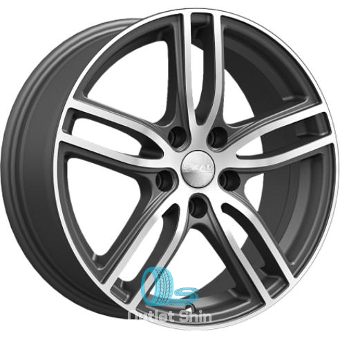 Скад Брайтон 7xR17/5x114.3 ET 50 Dia 67.1 Алмаз бархат