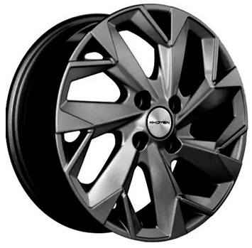 Khomen Wheels KHW1508 (XRay) 6xR15/4x100 ET 40 Dia 60.1 Gray