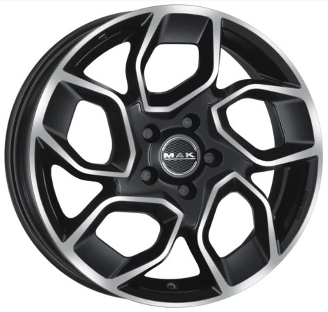 MAK Express 3 6.5xR16/5x160 ET 60 Dia 65.1 Black mirror