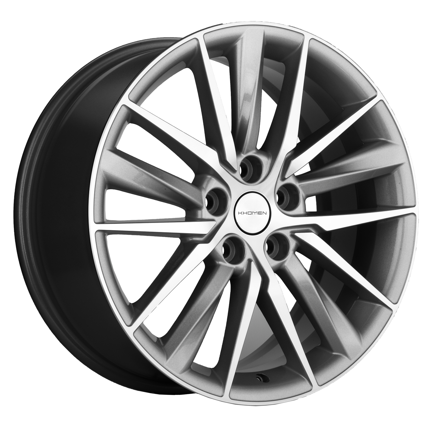 Khomen Wheels KHW1807 (Chery Tiggo 8/8 Pro) 8xR18/5x108 ET 47 Dia 60.1 Gray-FP