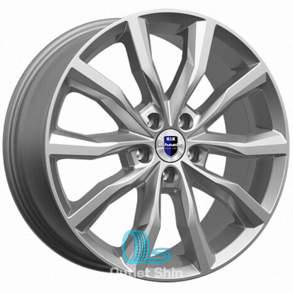 K&K Портер 7.5xR18/5x115 ET 40 Dia 70.1 Дарк платинум
