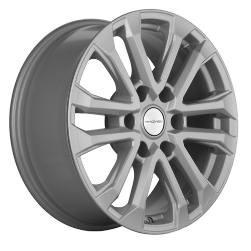 Khomen Wheels KHW1805 (LC Prado) 7.5xR18/6x139.7 ET 25 Dia 106.1 F-Silver