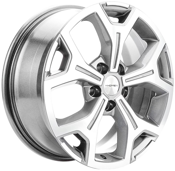 Khomen Wheels KHW1710(2) (Mercedes Vito) 6.5xR17/5x112 ET 50 Dia 66.6 F-Silver