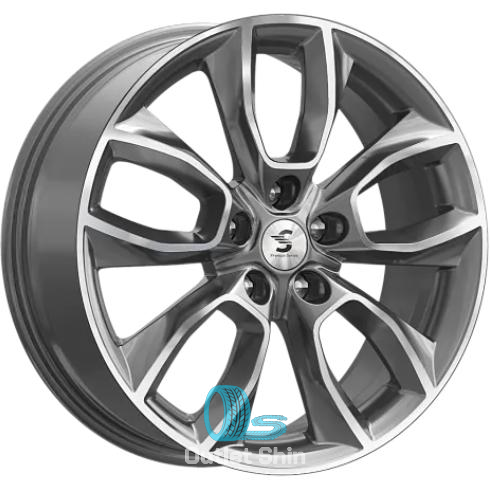 K&K КР001 7xR18/5x114.3 ET 40 Dia 66.6 Diamond gloss graphite