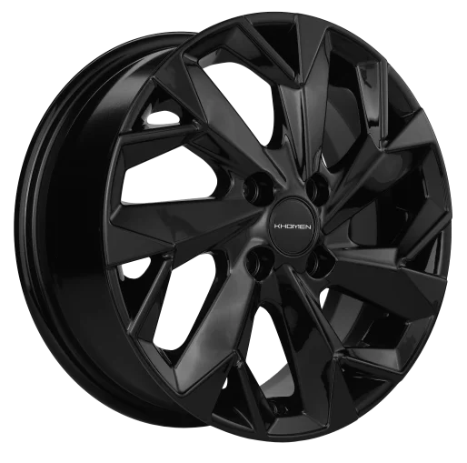 Khomen Wheels KHW1722 (Chery Tiggo 7pro/Exeed LX) 6.5xR17/5x108 ET 33 Dia 60.1 Black