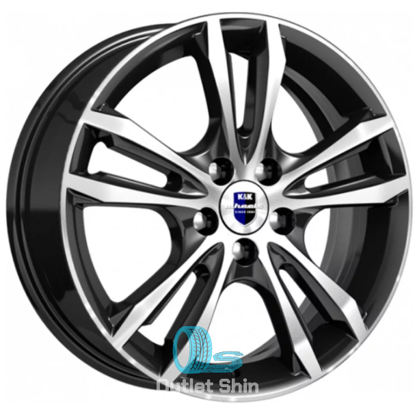 K&K Samara 6xR16/4x100 ET 49 Dia 54.1 Алмаз черный