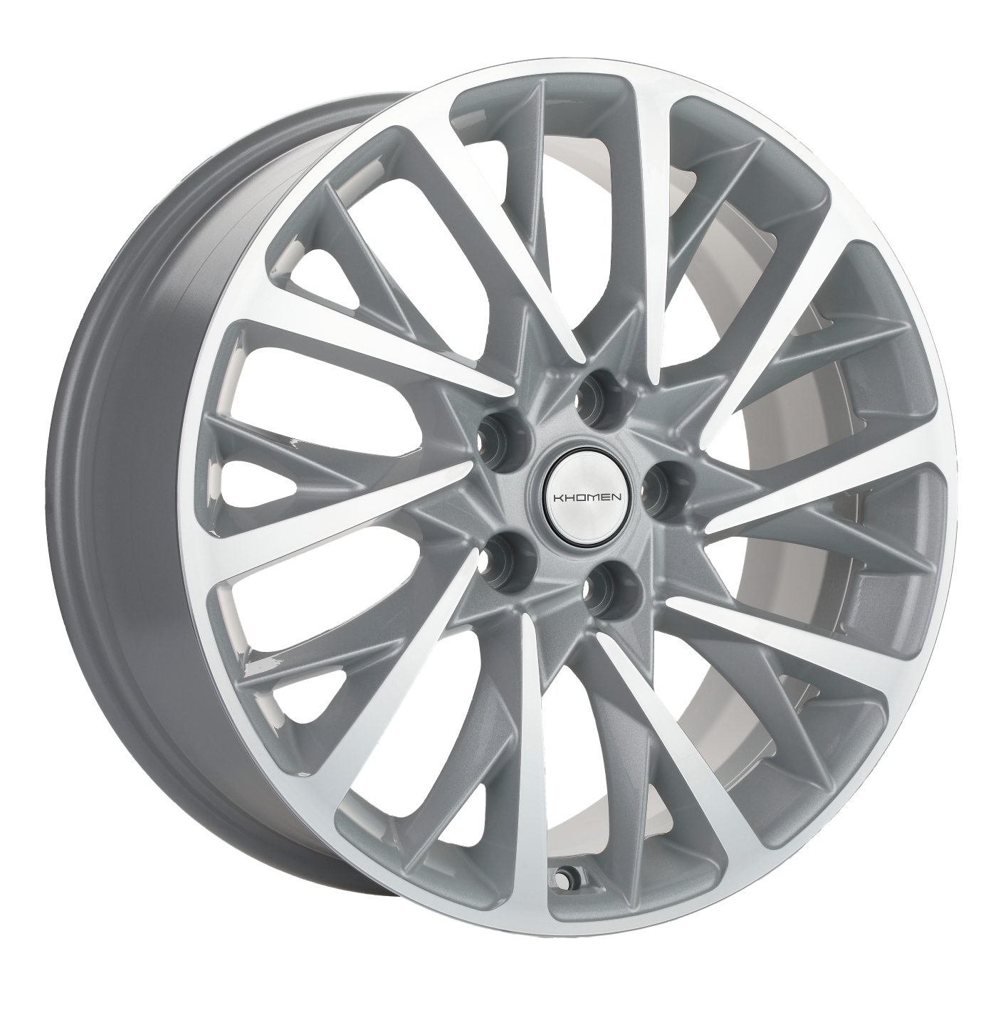 Khomen Wheels KHW1804 (Camry) 7.5xR18/5x114.3 ET 45 Dia 60.1 F-Silver