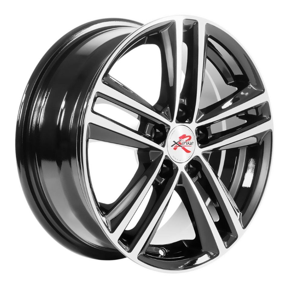 XtrikeRST R025 6xR15/5x100 ET 38 Dia 57.1 BK/FP