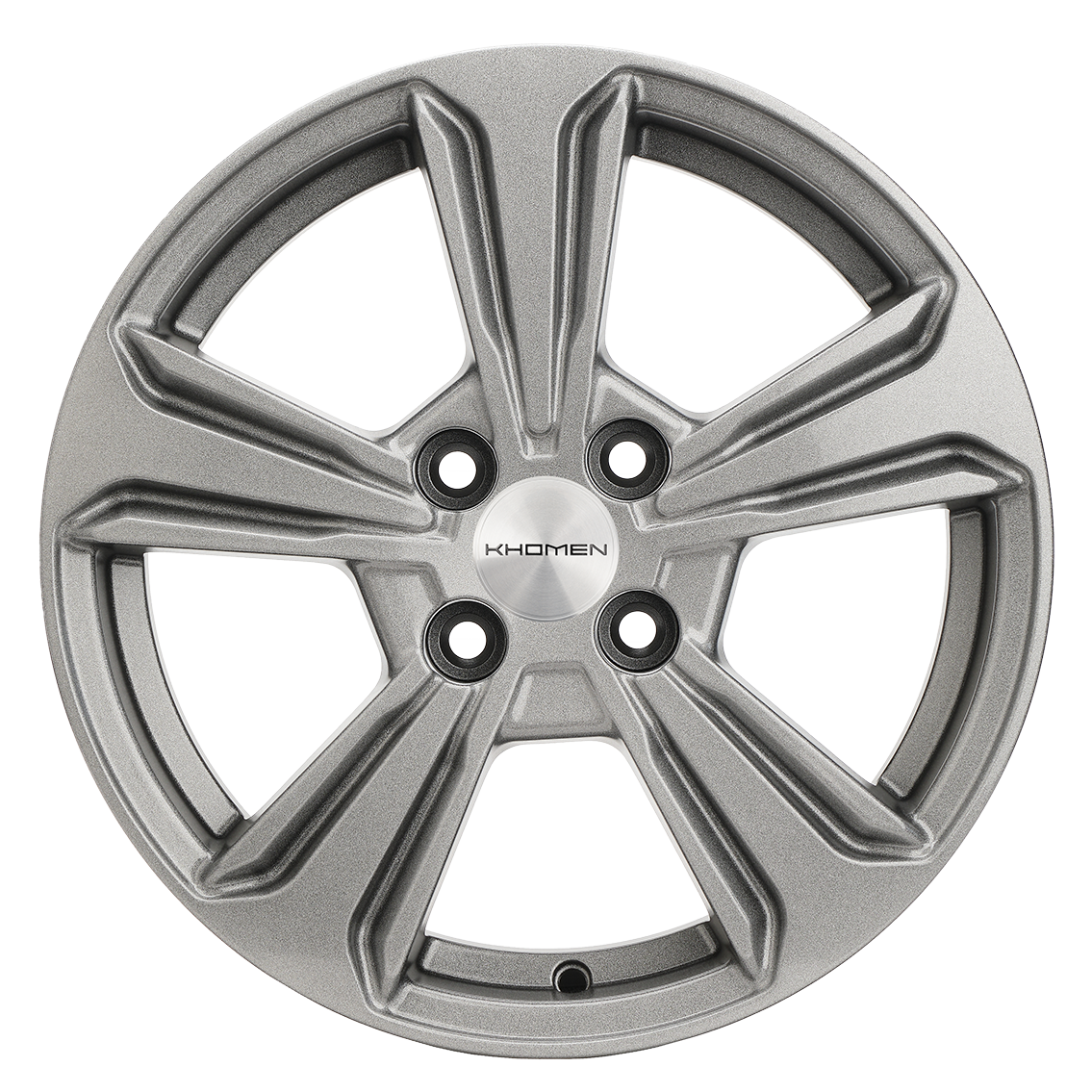 Khomen Wheels KHW1502 (Vesta) 6xR15/4x100 ET 50 Dia 60.1 G-Silver