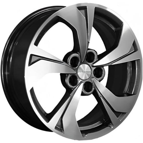 Khomen Wheels KHW1724 (Changan CS75 (Plus)) 7xR17/5x114.3 ET 45 Dia 60.1 Gray-FP