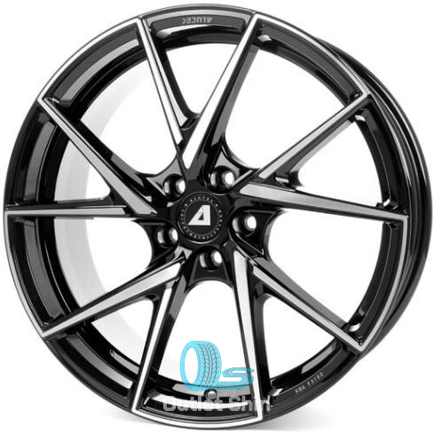 Alutec ADX.01 8.5xR19/5x112 ET 40 Dia 70.1 Black front polished