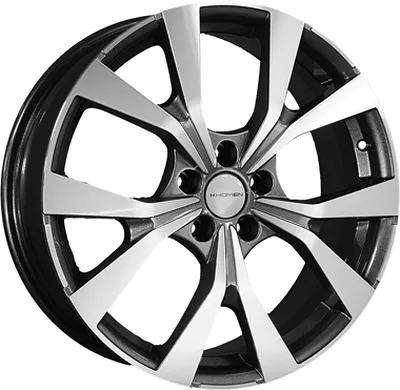 Khomen Wheels KHW1906 (Haval F7/F7x) 7xR19/5x114.3 ET 40 Dia 64.1 Gray-FP