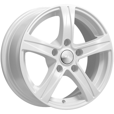 Скад Sakura (КЛ146) 6.5xR15/5x108 ET 40 Dia 58.1 Алмаз белый