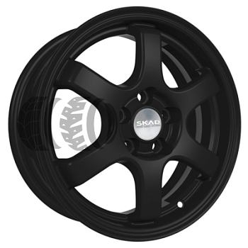 Скад Киото (КЛ249) 6xR15/4x98 ET 38 Dia 58.6 Черный матовый