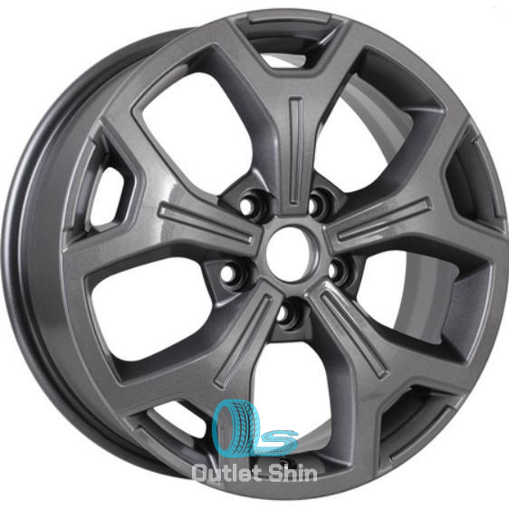 Khomen Wheels KHW1710(2) (Mercedes Vito) 6.5xR17/5x112 ET 50 Dia 66.6 Gray