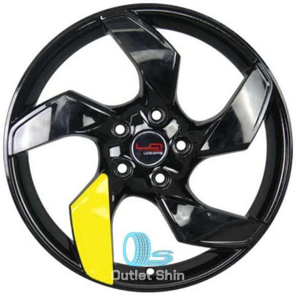Replica LA GN527 7xR17/5x115 ET 45 Dia 70.1 BKPL