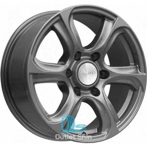 Скад Скала 7.5xR17/6x139.7 ET 25 Dia 106.1 Графит