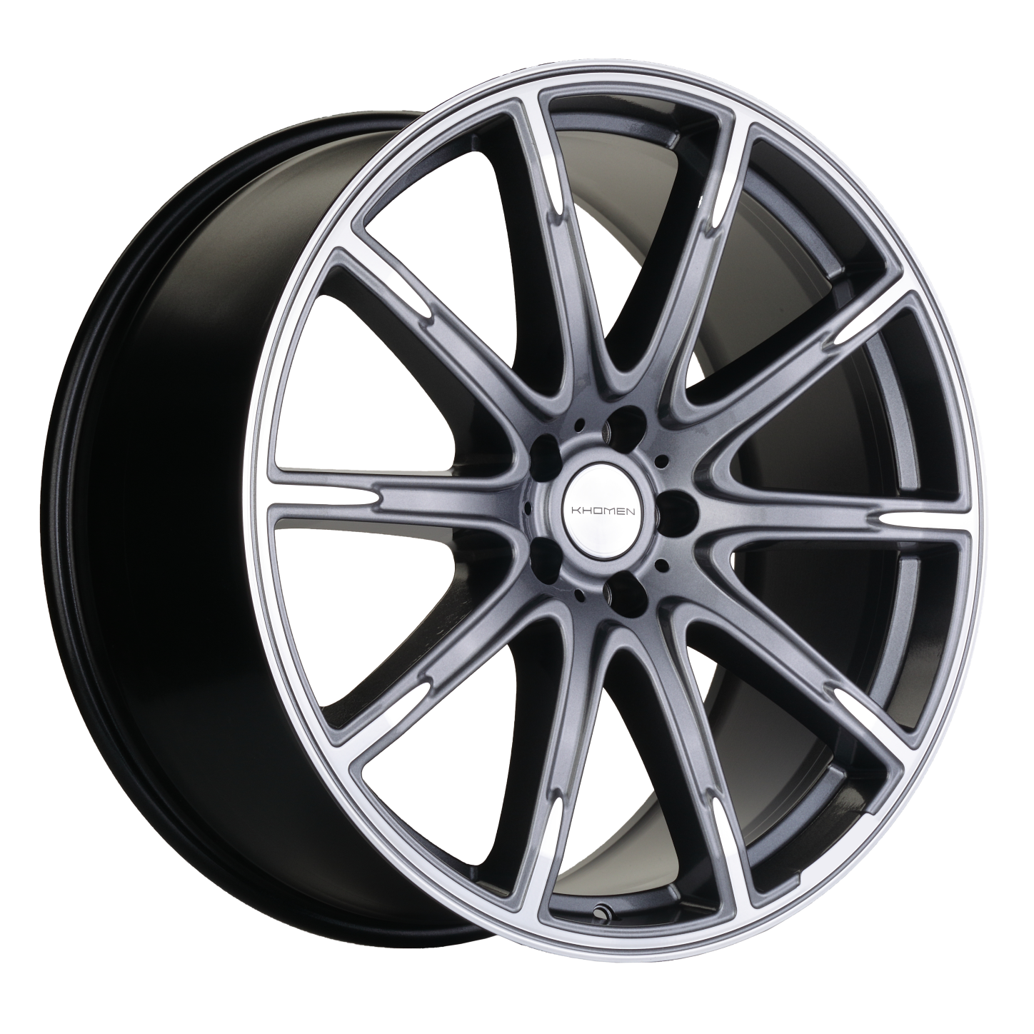 Khomen Wheels KHW2102 (GLS class) 9.5xR21/5x112 ET 30 Dia 66.6 Gray-FP