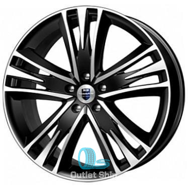 K&K Атлас 8.5xR20/5x114.3 ET 35 Dia 67.1 Алмаз черный