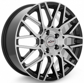 Xtrike X-131 7xR17/4x100 ET 43 Dia 60.1 BK/FP