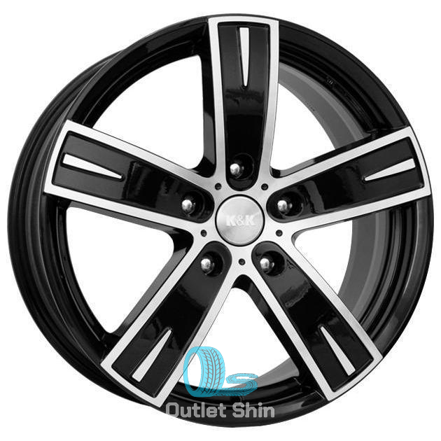 K&K Онегин 8xR18/5x130 ET 53 Dia 71.6 Алмаз черный