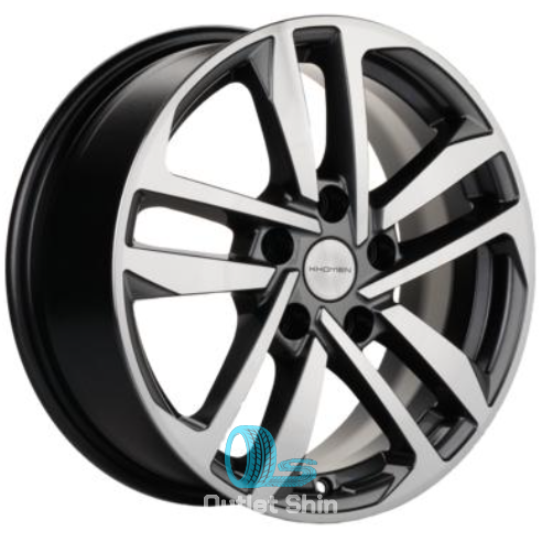 Khomen Wheels KHW1612 (Civic) 6.5xR16/5x114.3 ET 41 Dia 64.1 Gray-FP