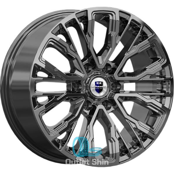 K&K Кортес 8.5xR19/6x139.7 ET 25 Dia 106.1 Кварц