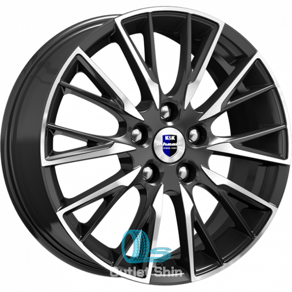 K&K Солт 6.5xR17/5x114.3 ET 50 Dia 67.1 Алмаз черный