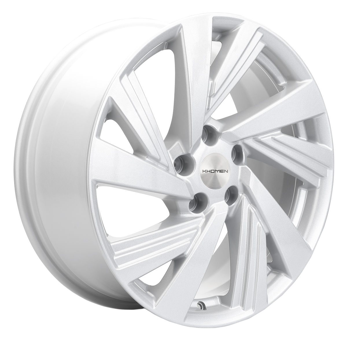 Khomen Wheels KHW1801 (Murano) 7.5xR18/5x114.3 ET 50 Dia 66.1 F-Silver