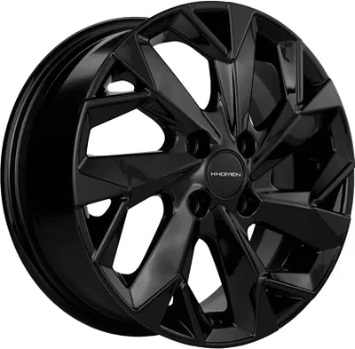 Khomen Wheels KHW1508 (Rio/Solaris) 6xR15/4x100 ET 46 Dia 54.1 Black