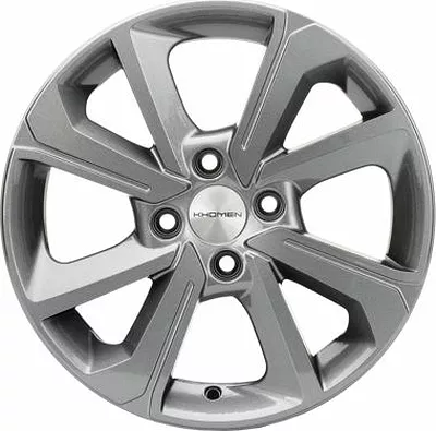 Khomen Wheels KHW1501 (Rio/Solaris) 6xR15/4x100 ET 46 Dia 54.1 Gray