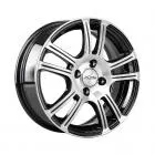 Xtrike X-105 6xR15/4x100 ET 35 Dia 67.1 BK/FP