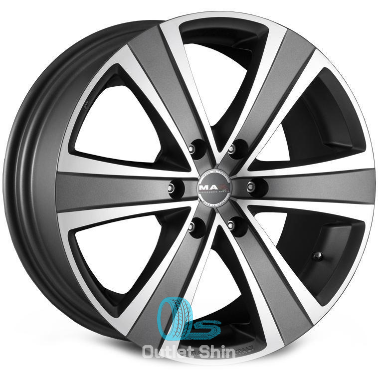 MAK Fuoco 6 7.5xR17/6x139.7 ET 46 Dia 67.1 Ice Titan