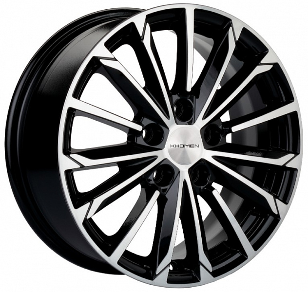 Khomen Wheels KHW1611 (Evolute i-Pro) 6.5xR16/5x108 ET 43 Dia 65.1 Black
