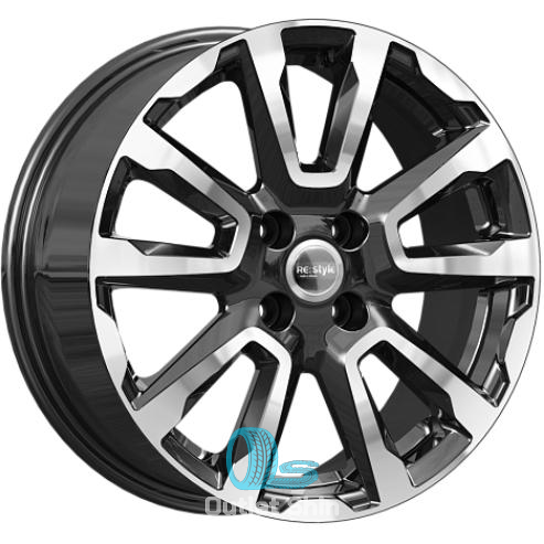 K&K КС1026 6.5xR16/4x100 ET 41 Dia 60.1 Алмаз черный
