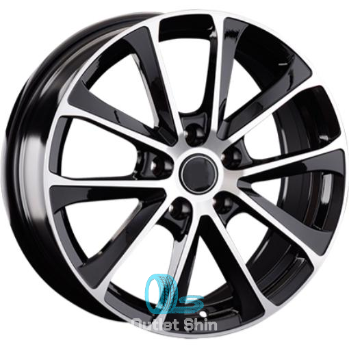 Replica LA MZ121 7xR17/5x114.3 ET 45 Dia 67.1 BFP