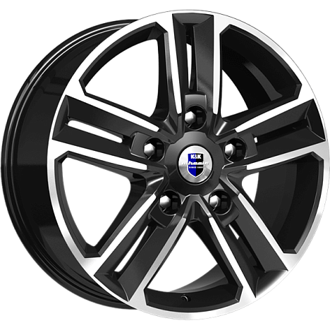 K&K Brent (КС733) 6xR16/4x114.3 ET 40 Dia 67.1 Алмаз черный